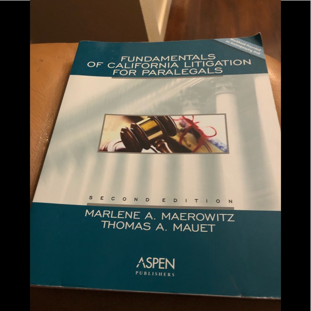 📚 Fundamentals of CA Litigation for Paralegals
